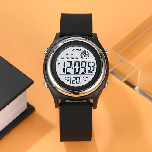 Miniatura 4 de Gosasa Reloj digital de moda para mujer, reloj multifuncional impermeable deportivo LED para mujer