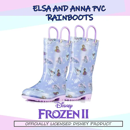 Miniatura 4 de Disney Girls' Frozen 2 Waterproof Rain Boots