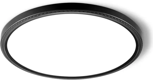 MODERN Lámpara de Techo LED de Montaje al Ras de 28W 3100lm, Luz de Techo LED Súper Delgada de 12 Pulgadas, Luz de Techo LED Luz de Día 5000K para