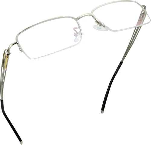 Miniatura 15 de LifeArt Lentes de lectura sin montura de aleación, lentes de bloqueo de luz azul, antifatiga ocular, anteojos para juegos de computadora, gafas