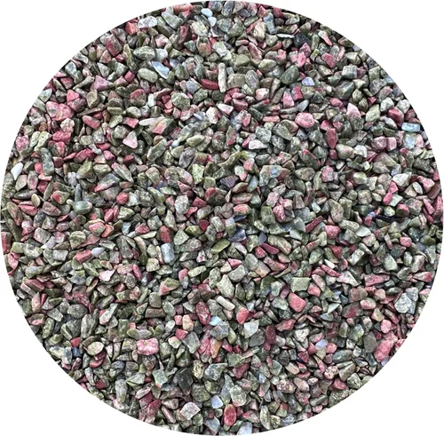Miniatura 41 de GAF TREASURES Chips de piedras preciosas de jade semi nefrita natural, de 0.5 libras, mini cristales triturados, chips de cristal sin perforar