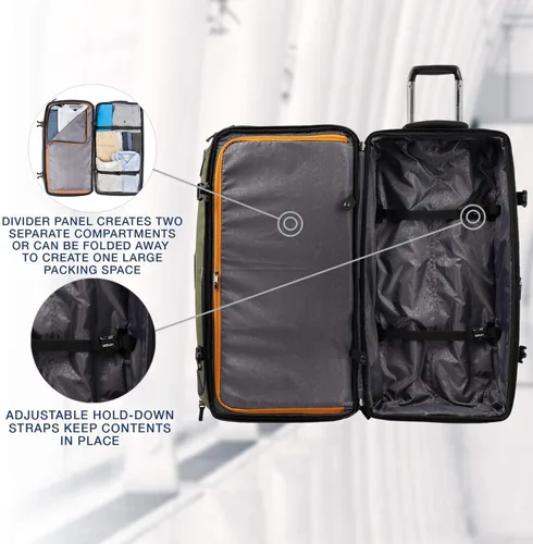 Miniatura 18 de Travelpro Tpro Bold 2.0 - Bolsa de lona con ruedas (30 pulgadas)