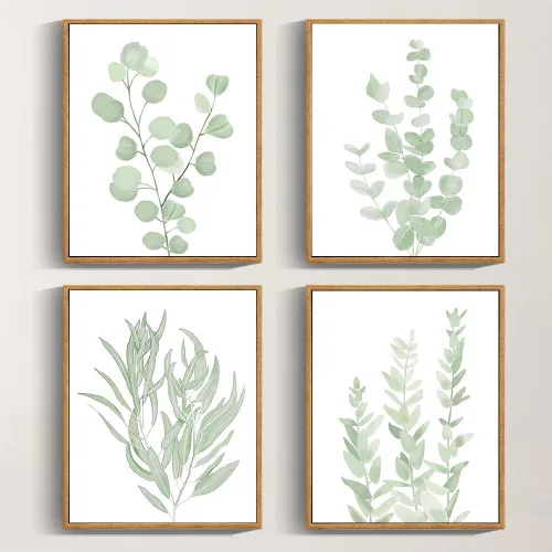 Miniatura 9 de Drsoum Arte inspirador enmarcado para pared, diseño botánico bohemio, decoración de pared, cita motivacional, oficina, estudio, sala de estar