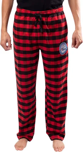 Miniatura 22 de Ultra Game - Ropa para dormir oficial de la NBA para hombre, pijama súper suave de franela, pants de descanso