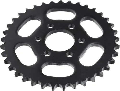 Miniatura 5 de Keenso Piñón trasero 37T, 428 37 diente piñón trasero de acero de alta resistencia de la rueda dentada trasera para la vespa eléctrica