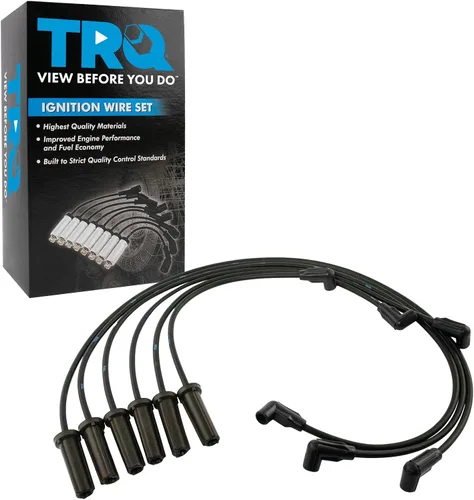 Miniatura 140 de Kit de cables para bujías de encendido del motor TRQ para Ford F250 F350 Super Duty V8 6.2L Nuevo