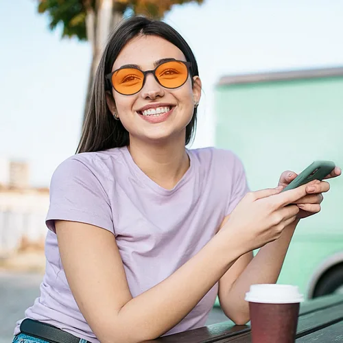 Miniatura 6 de LIKSMU Gafas de bloqueo de luz azul para computadora, juegos, TV, teléfono, gafas para dormir, mujeres y hombres, filtro profesional anti fatiga
