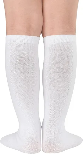 Miniatura 6 de American Trends Calcetines deportivos para niños, calcetines de fútbol a rayas hasta la rodilla, calcetines de fútbol de béisbol y sóftbol