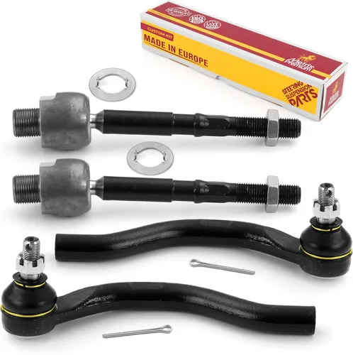 Miniatura 222 de Metrix Premium Chassis Parts - Juego de 4 barras de acoplamiento interior y exterior para Audi A3 15-16, Seat Leon 06-20 (México), 09-17 Volkswagen