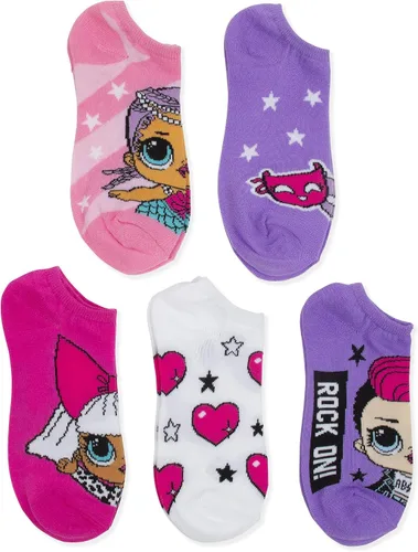 Miniatura 3 de LOL Surprise! Paquete de 5 calcetines para niñas