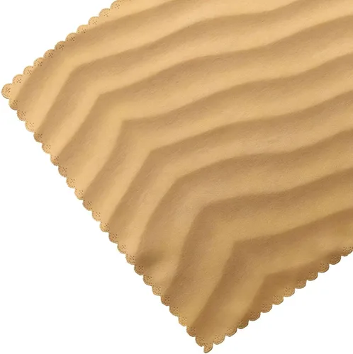 Miniatura 5 de Rectangular Placemats Set of 4, Heat Resistant Beach Sand Texture Printed Kitchen Dining Table Mats