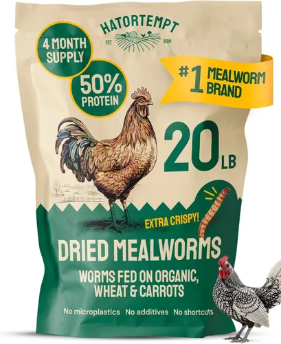Miniatura 12 de 5 libras de gusanos secos para aves, pollo, pescado