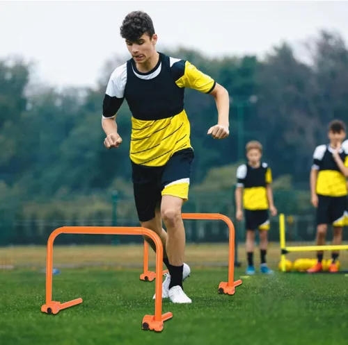 Miniatura 7 de Hikeen Agility Speed Training Hurdles, Adjustable Agility Training Hurdles for Football, Basketball, Soccer Hurdles Training Equipment Set