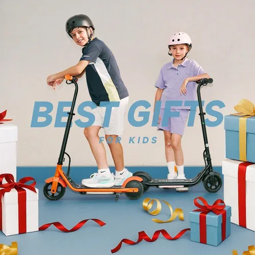 Miniatura 7 de Electric Scooter for Kids Ages 6-12, 150W Motor, Simple One-Button Control, 2 Safe Speeds (6/10 MPH), K2 Pro for 3 Speeds, Colorful Lights, Magnetic