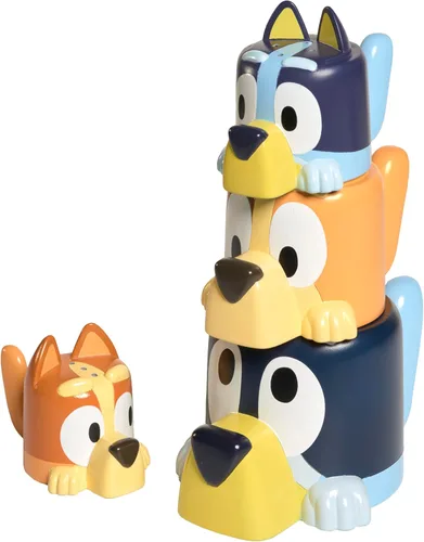 Miniatura 7 de Tomy Toomies Bluey Bath Puzzle - Mezcla y combina Bluey Puzzle - Juguetes de baño de espuma para niños pequeños - Incluye bolsa de malla