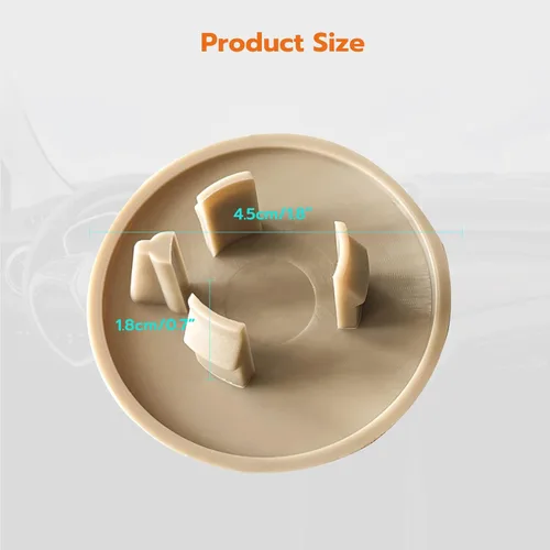 Miniatura 2 de 2 tapas para reposabrazos para Chevy Tahoe Suburban Yukon Escalade 07-19, sustituye a 15279689 Reemplazo OEM izquierdo o derecho del asiento trasero
