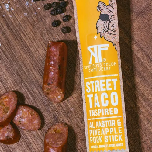 Miniatura 10 de Palitos de carne Righteous Felon Palitos 100% de cerdo Palitos de carne libres de gluten y keto Palitos de cerdo bajos en azúcar y altos