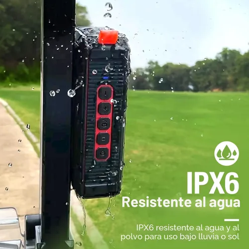 Miniatura 6 de Altavoz de golf Bluetooth magnético portátil profesional inalámbrico impermeable IPX6/a prueba de golpes de tercera generación altavoces magnéticos