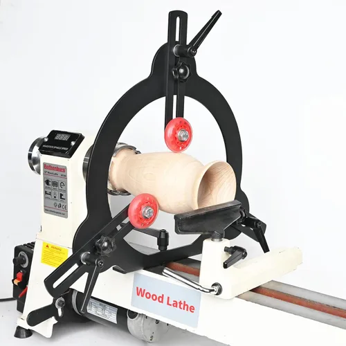 Miniatura 5 de Torno de madera para torno de madera para torno de madera de tamaño oscilante de 12 pulgadas, 14 pulgadas y 16 pulgadas para husillo de torneado