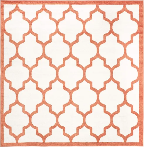 Miniatura 37 de SAFAVIEH Amherst Collection AMT420E - Alfombra para pasillo, 2 pies 3 pulgadas x 7 pies, beige y gris claro, diseño de enrejado marroquí,