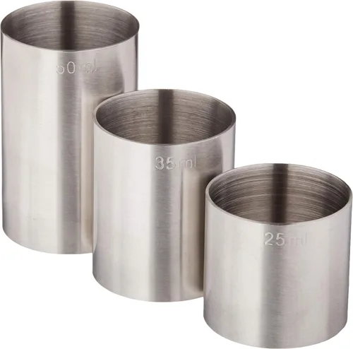 Miniatura 10 de Barfly Dedal sin costuras unisex para adultos, acero inoxidable, 4.2 fl oz de EE.UU