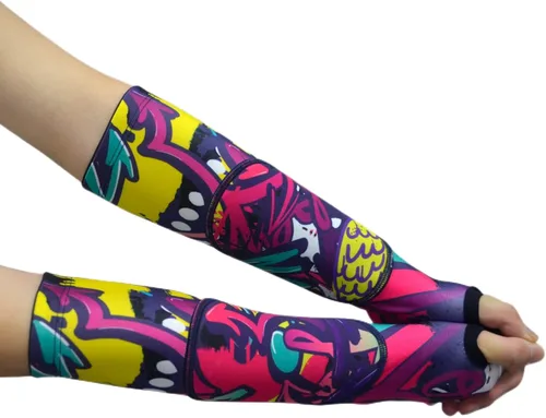 Topeter Mangas de brazo de voleibol para niños, almohadillas para brazos para niñas y niños, 1 par Rosa