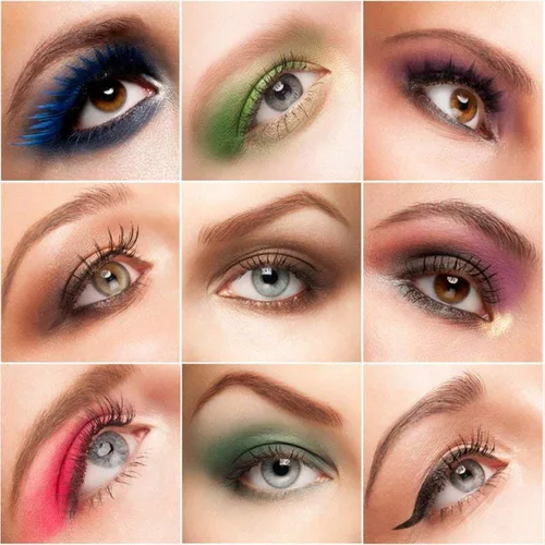 Miniatura 7 de Akstore Aplicador de esponja desechable de doble cara para sombra de ojos, brochas de maquillaje (30PCS-negro)