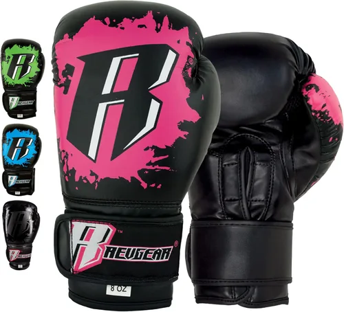Miniatura 9 de Revgear Guantes de boxeo de la serie Combat para niños, diseñados para adaptarse a las manos de los niños, perfectos para artes marciales, Krav MAGA