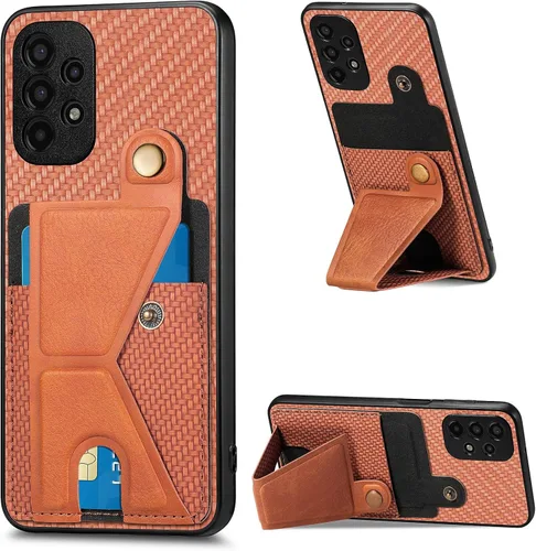 Miniatura 135 de Funda para Xiaomi Poco M5s 4G, Funda para Redmi Note 10 4G / Note 10S 4G / Note 11 SE (India) Funda de cuero PU ranuras para tarjetas Soporte