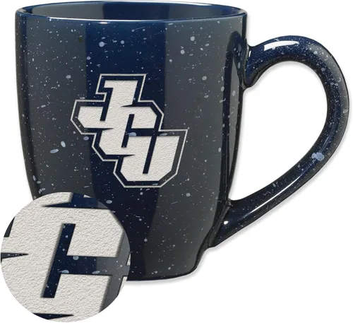 Miniatura 454 de Rico Industries NCAA Virginia Tech Hokies Maroon - Taza de café de cerámica grabada con láser, color del equipo, 16 onzas
