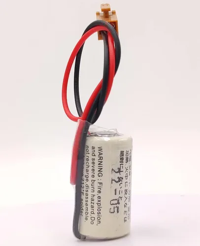 Miniatura 4 de Paquete de 2 baterías de litio CR14250SE (1/2AA 3V) para batería SANYO PLC con enchufe