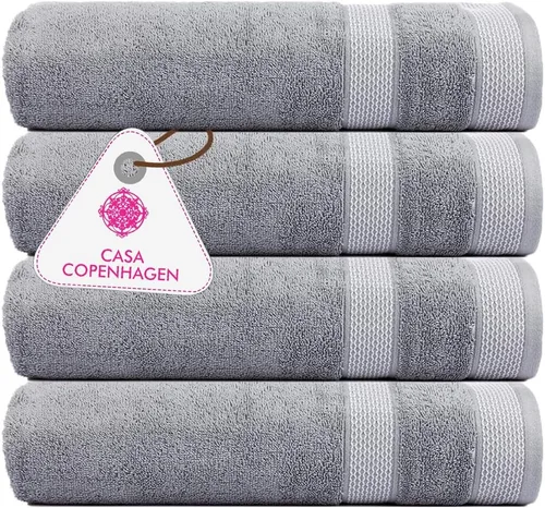 Miniatura 26 de CASA COPENHAGEN Toallas clásicas para trapeador de bar, paquete de 12, 15 x 19 pulgadas, 100% algodón, altamente absorbentes y duraderas, toallas