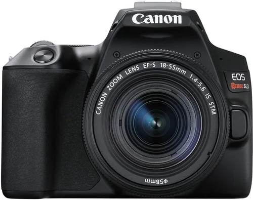 Miniatura 3 de Canon EOS Rebel SL3 Cámara DSLR con lente de 0.709-2.165 in (negro) (3453C002), tarjeta de memoria de 64GB, kit de filtro de color, funda, kit