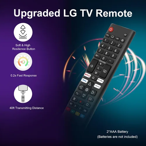 Miniatura 7 de (Pack of 2) for LG Smart TV Remote Control Replacement Universal Remote Compatible with All LG LCD LED OLED UHD HDTV 3D 4K Smart TV Models - Easy