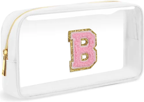 Miniatura 18 de Bolsa de Maquillaje Transparente Pequeña Bolsa de Cosméticos Bolsa de Viaje de Artículos de Aseo Bolsa Transparente con Cremallera Bolso Organizador