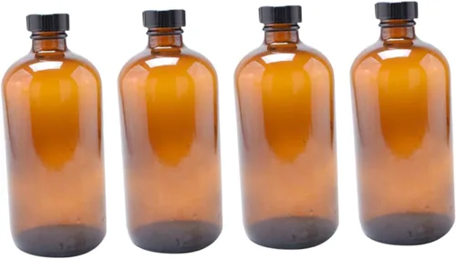 Miniatura 10 de 4pcs botellas de vidrio recargables botellas de vidrio redondas tapas de salsa picante cuentagotas para agua a granel