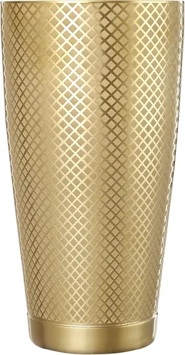Miniatura 7 de Barfly Agitador de celosía de diamante de 18 onzas, cobre antiguo
