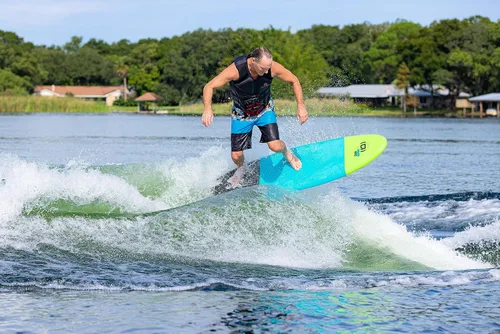 Miniatura 4 de O'Brien Wake Hog Surf Style - Tabla de wakesurf de espuma
