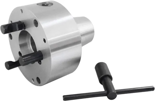 Miniatura 7 de Accusize Industrial Tools Portabrocas 5C 5'' con montaje integral D1-3 Camlock, perno de 9/16 pulgadas, 0269-0013