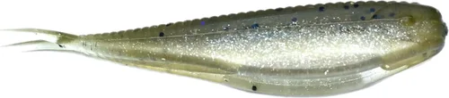 Miniatura 12 de Phat Pak Baits - Micro Drunkin Shad Tiny Fluke Style LiveScope FFS Soft Jerkbait 2.5" 30ct Soft Plastic BFS Bass Fishing Lure Yellow Perch