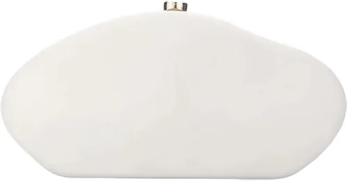 Miniatura 14 de Bolso de mano de piel sintética desmontable con cadena cruzada, bolso de noche, bolso de mano para mujer, formal, boda, fiesta, baile de graduación