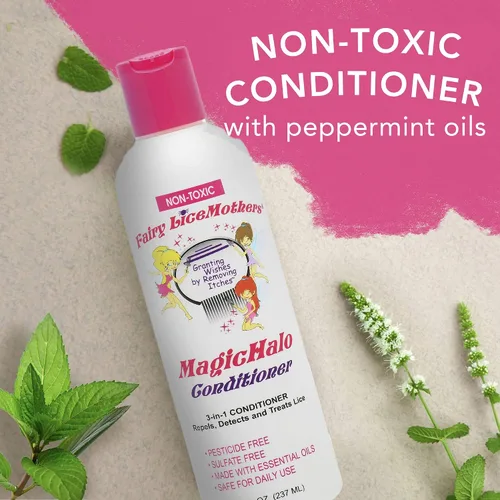 Miniatura 8 de Fairy LiceMothers MagicHalo Acondicionador antipiojos con aceite esencial, formulado para la prevención de piojos de la cabeza, sin sulfato ni