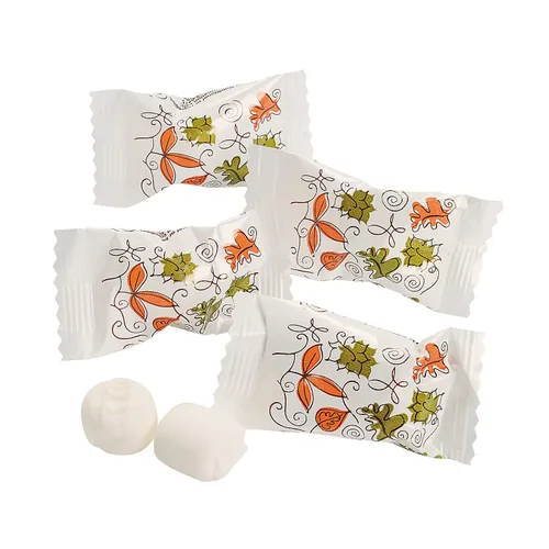 Fun Express Fall Leaves - Caramelos de mantequilla de Acción de Gracias envueltos individualmente, mentas de mantequilla de primera calidad a granel