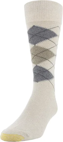 Miniatura 2 de GOLDTOE Men's Campbell Argyle Crew Dress Socks, 6-Pairs