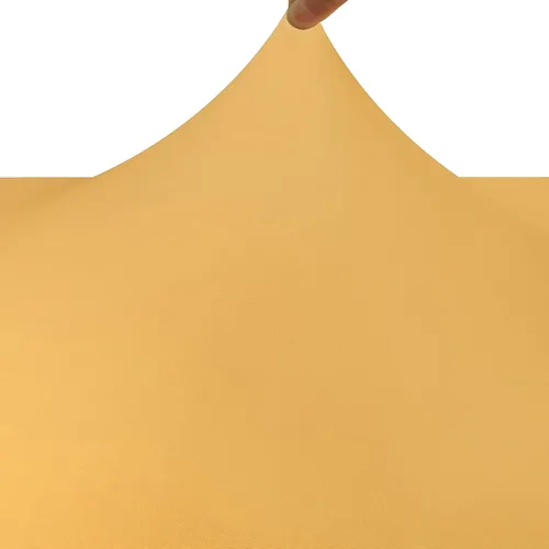 Miniatura 40 de Mantel elástico para mesa auxiliar de cóctel, ajustable de elastano, tamaño pequeño, para mesa auxiliar, 24 x 24 pulgadas, color beige
