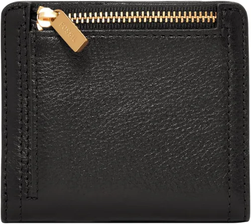 Miniatura 3 de Fossil Cartera plegable de piel Logan con bloqueo RFID para mujer
