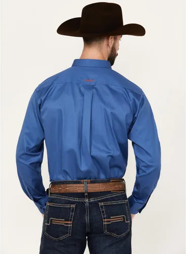 Miniatura 107 de Ariat Camisa de sarga con logotipo del equipo para hombre