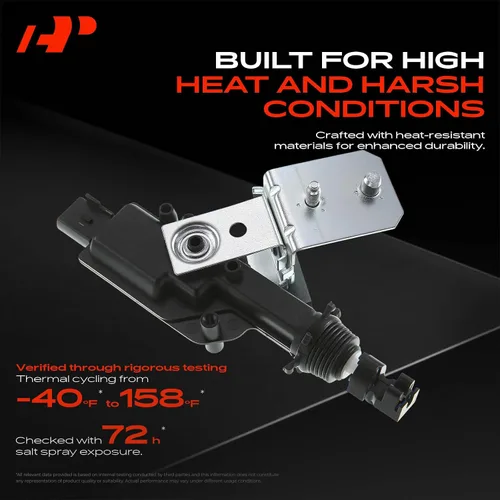 Miniatura 4 de A-Premium Actuador de bloqueo de puerta compatible con vehículos Ford y Lincoln - Para F-150 2001-2003, para F-150 Heritage 2004, Blackwood 2002