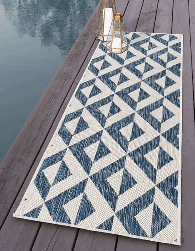 Miniatura 37 de Unique Loom Jill Zarin Outdoor Collection - Alfombra rectangular (2 pies 2 pulgadas x 3 pies 1 pulgadas, rectangular, beige y marrón)