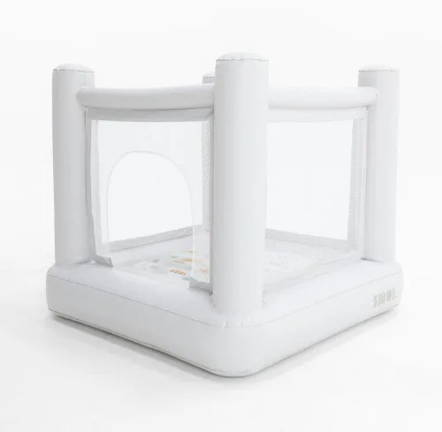 Miniatura 2 de PLAYSMOL Mini City Casa Inflable de Rebote, Casa de Salto para Juego Interior, Castillo Inflable para Niños Pequeños y Niños de 3-6, Fácil